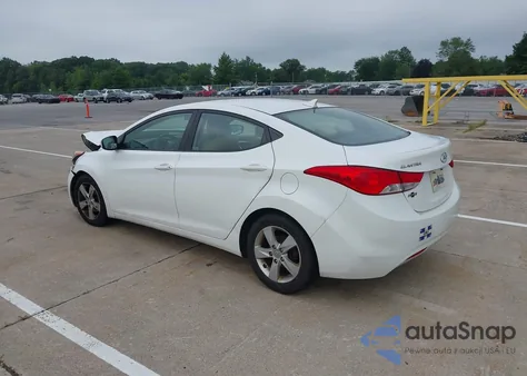 2013 Hyundai Elantra Gls from USA, damaged, VIN 5NPDH4AE0DH264002
